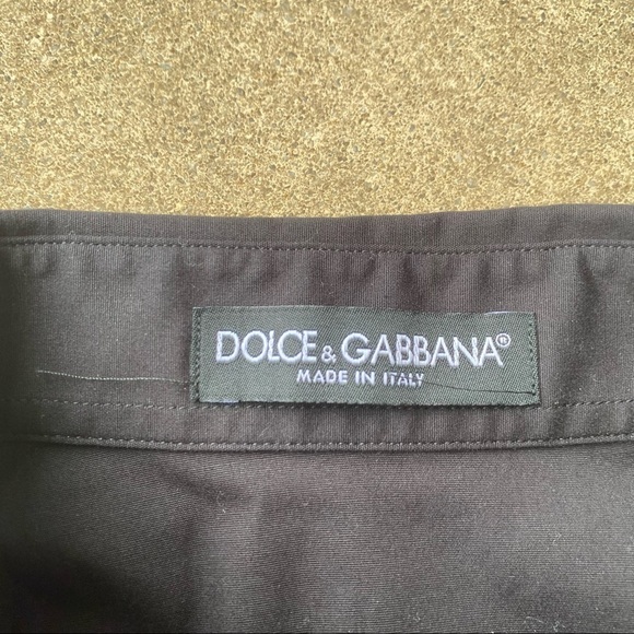 Dolce & Gabbana Black Button Down Shirt Womens EU 40 - Picture 2 of 6
